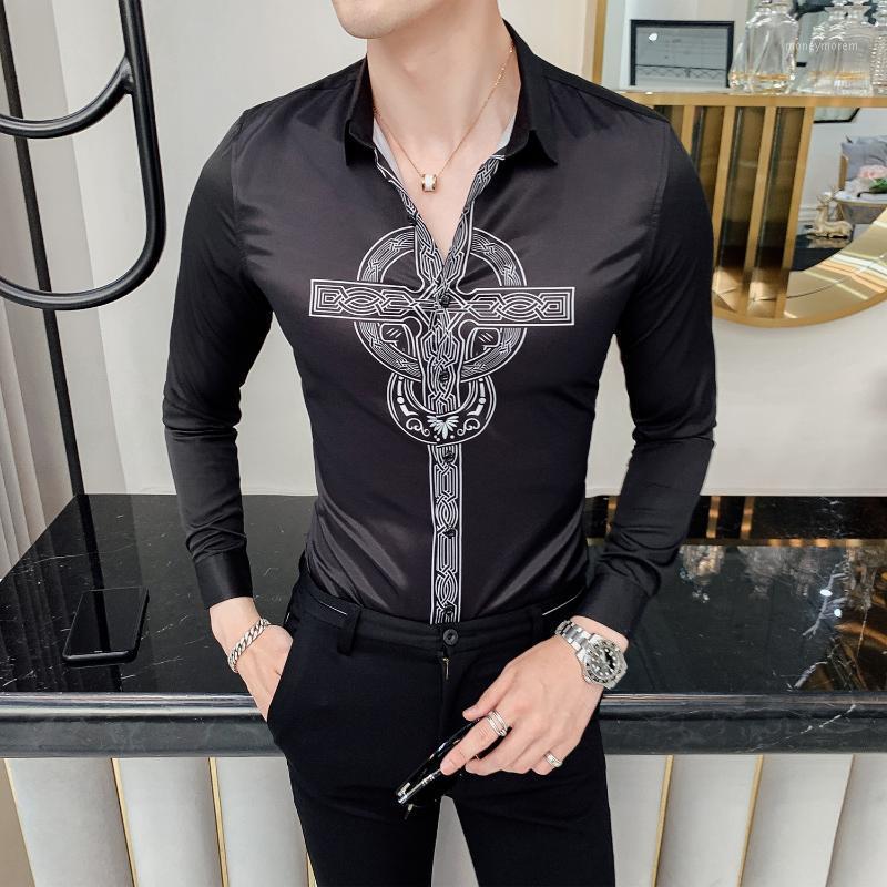 Camisa Manga Longa Masculina Shirt Men DJ Singer Camisa Homem Prom Masculina 2020 Autumn Flower Shirt Cross Printing1, Black
Camisa Manga Longa Masculina Shirt Men DJ Singer Camisa Homem Prom Masculina 2020 Autumn Flower Shirt Cross Printing1, Black