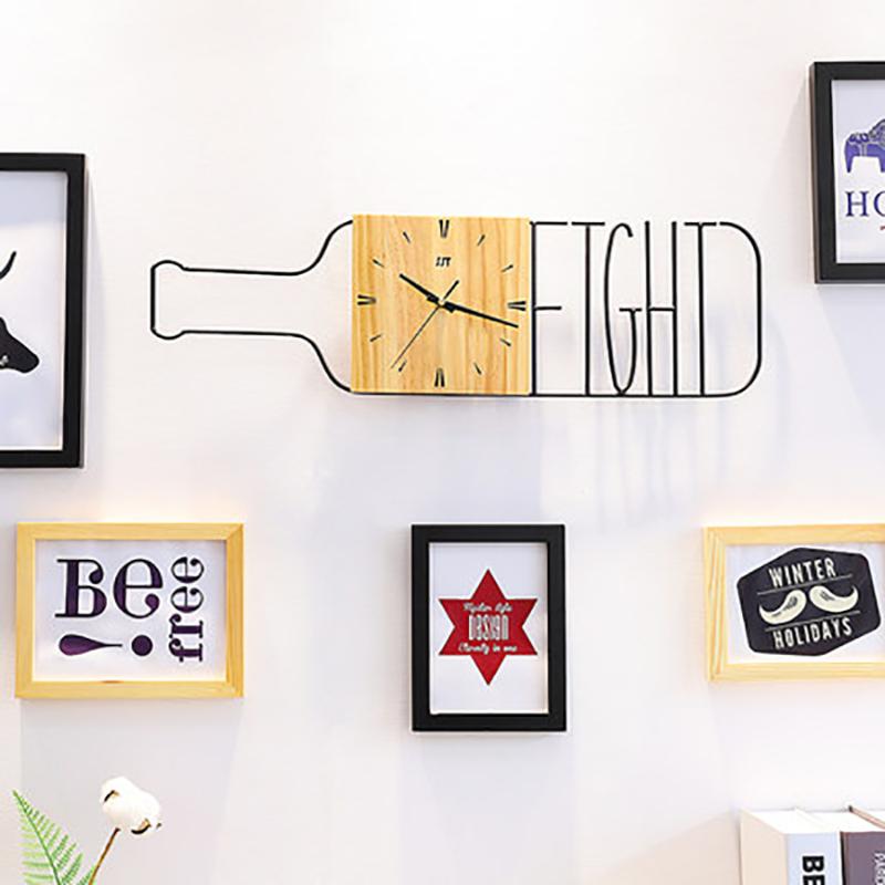 Wine Bottle Creative Wall Clock Fashion Personality Digital Clocks Mechanism Nordic Shabby Chic Reloj De Pared Mancave 3DBG20V
Wine Bottle Creative Wall Clock Fashion Personality Digital Clocks Mechanism Nordic Shabby Chic Reloj De Pared Mancave 3DBG20V