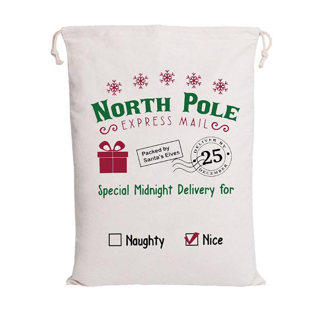 30pcs/lot Hot Sale Christmas Santa Sacks Large Capacity Cotton 50*70cm Gift Storage Bag Santa Deer For Festival Decor Supplies
30pcs/lot Hot Sale Christmas Santa Sacks Large Capacity Cotton 50*70cm Gift Storage Bag Santa Deer For Festival Decor Supplies