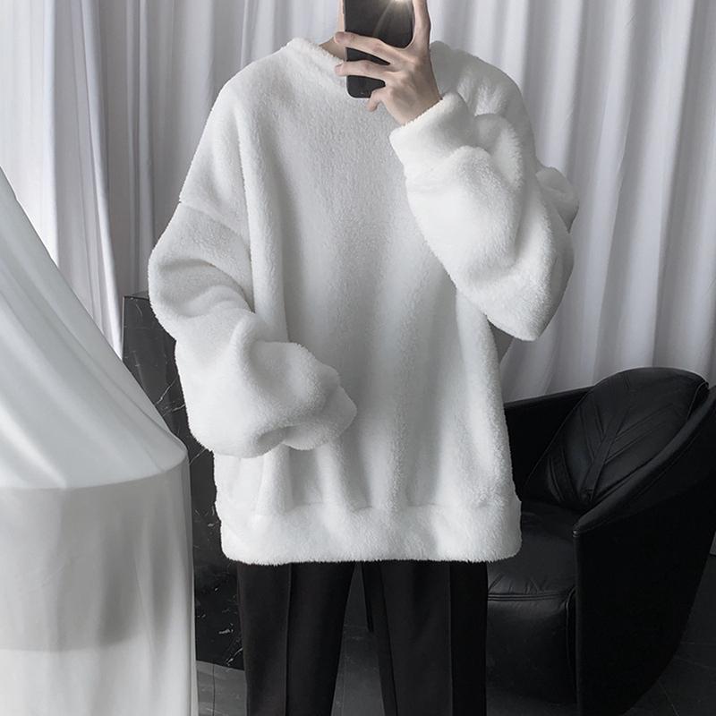 Casual Plus Velvet Thick Hoodie Male Fashion Warm O-Neck Sweatshirt Male Streetwear Solid Color Hip-Hop Loose Pullover Hoodies, Black
Casual Plus Velvet Thick Hoodie Male Fashion Warm O-Neck Sweatshirt Male Streetwear Solid Color Hip-Hop Loose Pullover Hoodies, Black