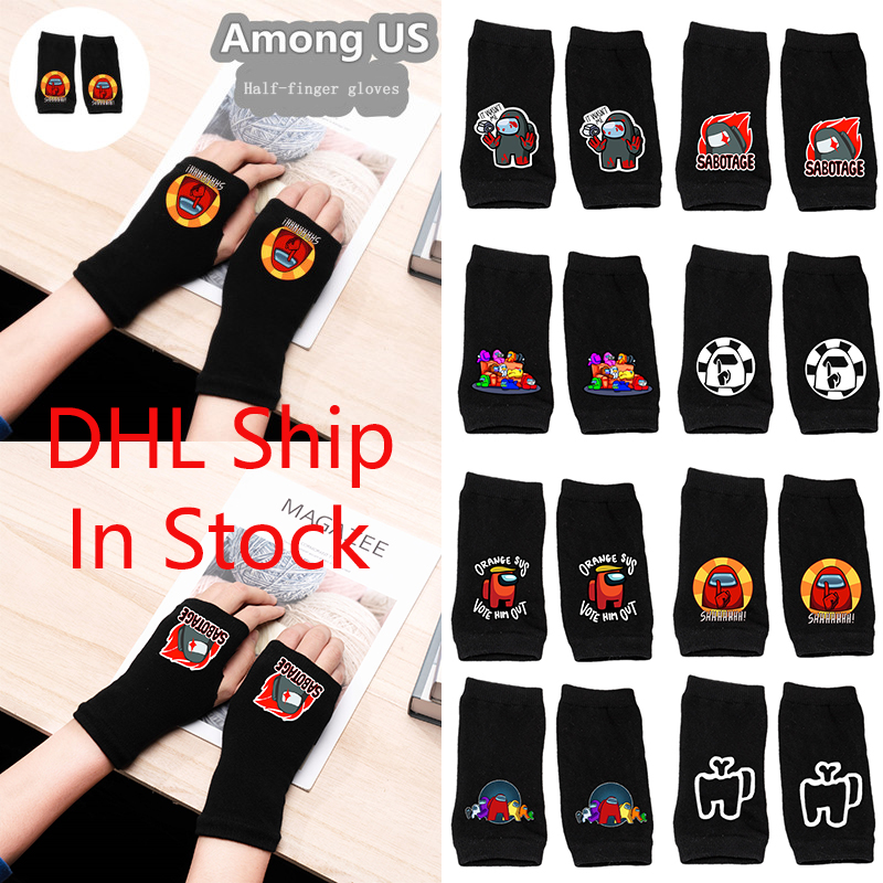 Fashion Amoung Us Game Plush Half Finger Touch Gloves Game Pattern Printed Unisex Kids Long Warm Gloves For Party Riding Outdoor, Black
Fashion Amoung Us Game Plush Half Finger Touch Gloves Game Pattern Printed Unisex Kids Long Warm Gloves For Party Riding Outdoor, Black
