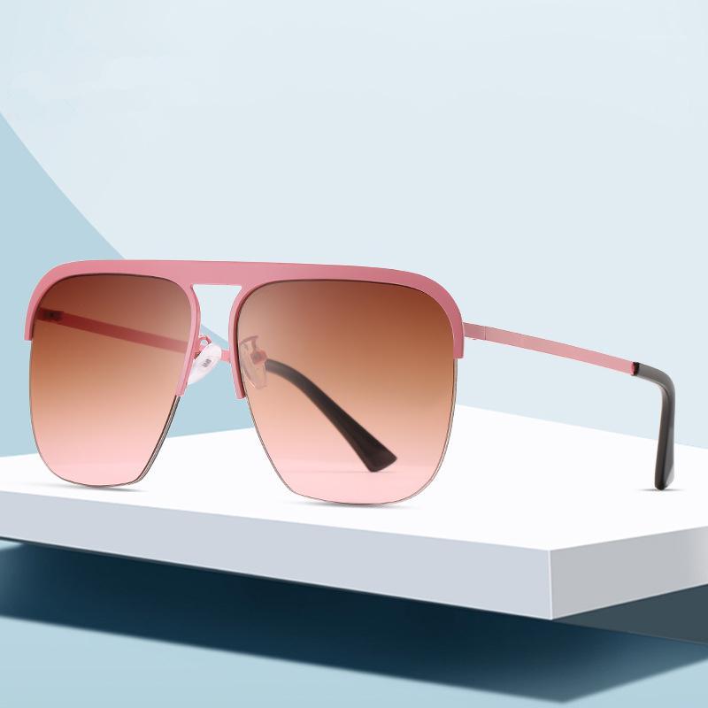 Womens Semi Rimless Sunglasses Ladies Metal Frame Gradient Lens Square Sun Glasses Summer Female Accessories1
Womens Semi Rimless Sunglasses Ladies Metal Frame Gradient Lens Square Sun Glasses Summer Female Accessories1