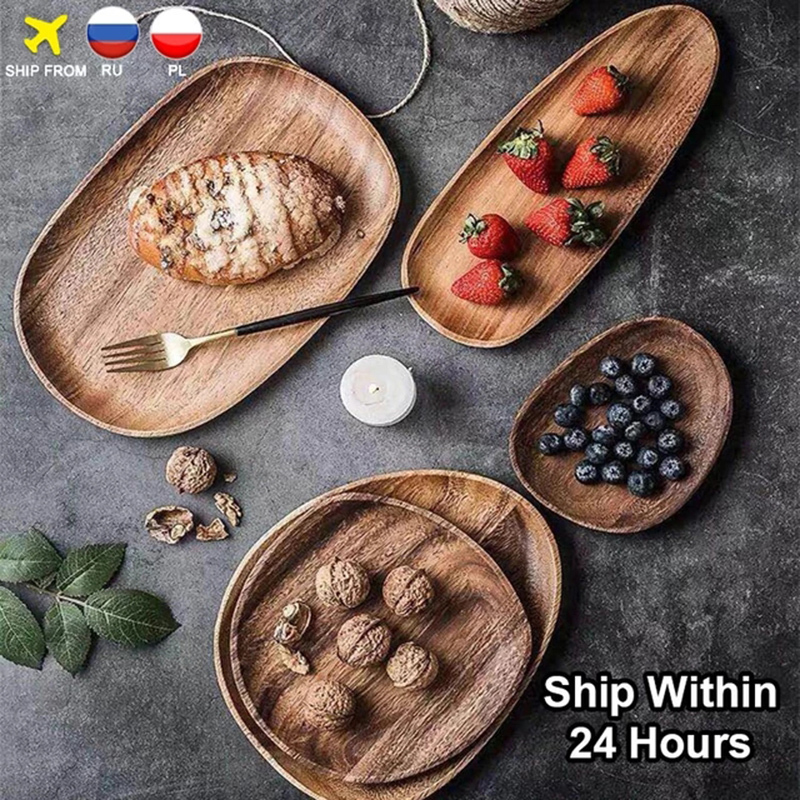 Whole Wood lovesickness Wood Irregular Oval Solid Wood Pan Plate Fruit Dishes Saucer Tea Tray Dessert Dinner Plate Tableware Set 201217
Whole Wood lovesickness Wood Irregular Oval Solid Wood Pan Plate Fruit Dishes Saucer Tea Tray Dessert Dinner Plate Tableware Set 201217