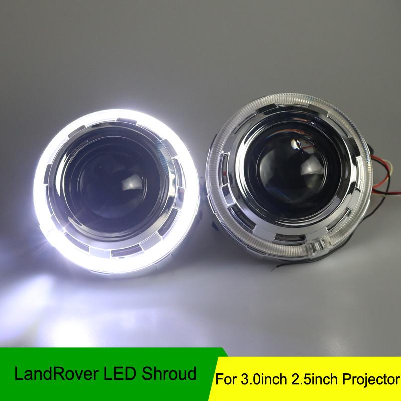 Free Shipping 2pcs/lot Autoki 3.0" high quality led angel eye DRL Shroud Cover Mask For 2.5"/3.0" bi-xenon projector lens
Free Shipping 2pcs/lot Autoki 3.0" high quality led angel eye DRL Shroud Cover Mask For 2.5"/3.0" bi-xenon projector lens