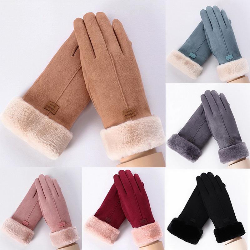 Five Fingers Gloves Ladies Winter Warmth Thickened Plus Velvet Touch Screen For Riding Comfort High Quality Solid Color
Five Fingers Gloves Ladies Winter Warmth Thickened Plus Velvet Touch Screen For Riding Comfort High Quality Solid Color