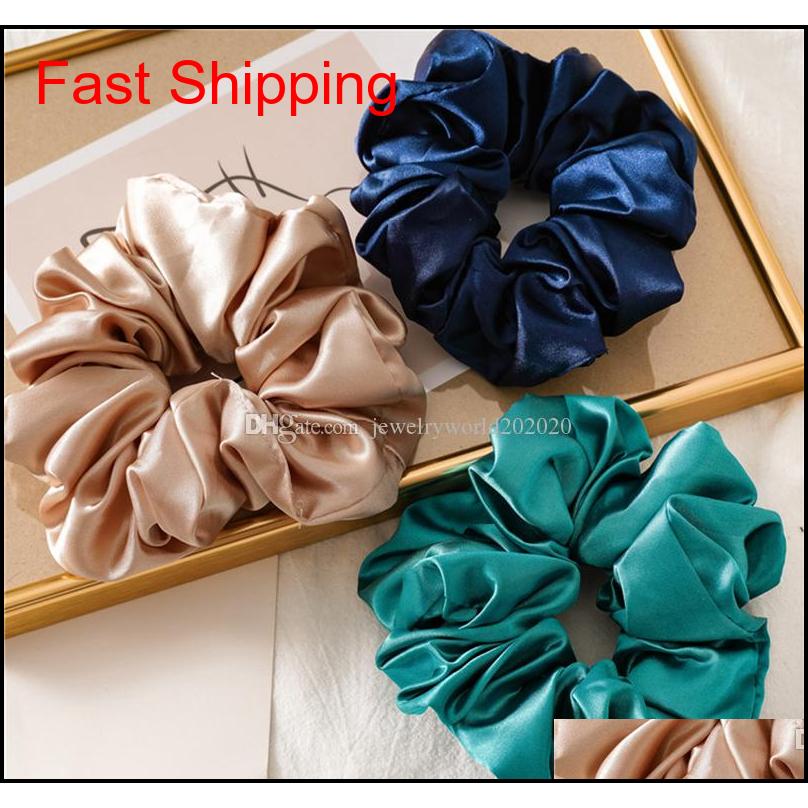 Oversized Bright Color Hair Scrunchies Women Silk Scrunchie Elastic Hair Bands Girls Headwear Donut Grip Loo jllscm bdesybag
Oversized Bright Color Hair Scrunchies Women Silk Scrunchie Elastic Hair Bands Girls Headwear Donut Grip Loo jllscm bdesybag