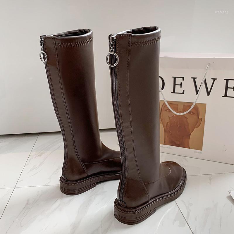 Winter 2020 Elegant Women Thigh High Long Flat Boots Warm Fur Low Heels Knee High Boots Soft Leather Square Toe Party Shoe1, Black 2
Winter 2020 Elegant Women Thigh High Long Flat Boots Warm Fur Low Heels Knee High Boots Soft Leather Square Toe Party Shoe1, Black 2