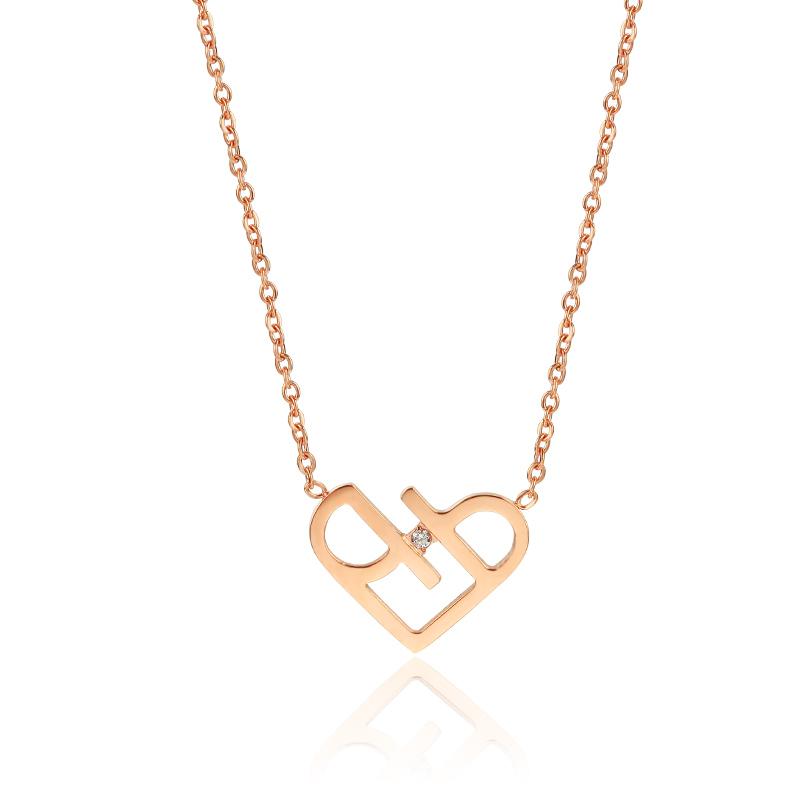 YUNRUO Rose Gold Color Elegant Heart Pendant Necklace Set Stainless Steel Woman Fashion Jewelry Birthday Gift Girl Never Fade
YUNRUO Rose Gold Color Elegant Heart Pendant Necklace Set Stainless Steel Woman Fashion Jewelry Birthday Gift Girl Never Fade