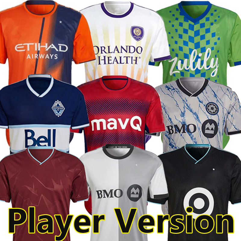 22/23 MLS Seattle Sounders Soccer Jerseys Orlando Player Version Toronto Rapids 2022 2023 Montreal New York City Vancouver Whitecaps Men Football Shirt, Dalasi 2022-home
22/23 MLS Seattle Sounders Soccer Jerseys Orlando Player Version Toronto Rapids 2022 2023 Montreal New York City Vancouver Whitecaps Men Football Shirt, Dalasi 2022-home