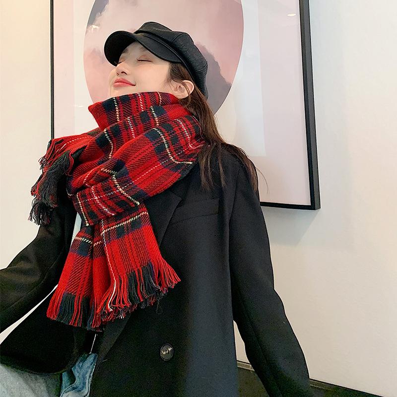 Brand 2020 Red Plaid Winter Cashmere Scarf Women Thick Warm Shawls And Wraps Hijab Printed Blanket Cape Bandana Hijab
Brand 2020 Red Plaid Winter Cashmere Scarf Women Thick Warm Shawls And Wraps Hijab Printed Blanket Cape Bandana Hijab