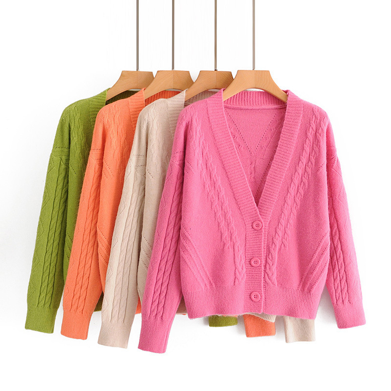 2021 New Tl 7213 Fall Europe and the United States Women's Left Shoulder Pure Color Female Knit Sweater Cardigan Besp, See chart
2021 New Tl 7213 Fall Europe and the United States Women's Left Shoulder Pure Color Female Knit Sweater Cardigan Besp, See chart