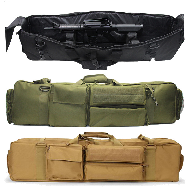 96cm Tactical Airsoft Rifle Gun Bag Nylon Cabin Backpack Sniper Shooting Gun Carrier Rifle Case for M249 M16 Hunting Accessories J1209, Cp
96cm Tactical Airsoft Rifle Gun Bag Nylon Cabin Backpack Sniper Shooting Gun Carrier Rifle Case for M249 M16 Hunting Accessories J1209, Cp