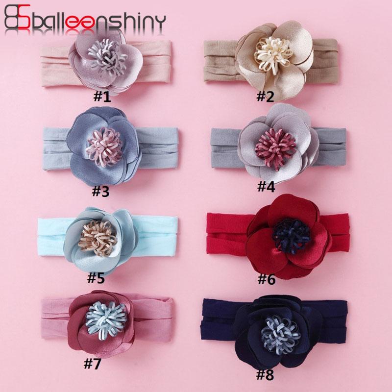 Balleenshiny Nylon Elastic Baby Girl Headbands 8color Sunflower Baby Headwear Seamless Soft Headband Kids Hair Band
Balleenshiny Nylon Elastic Baby Girl Headbands 8color Sunflower Baby Headwear Seamless Soft Headband Kids Hair Band