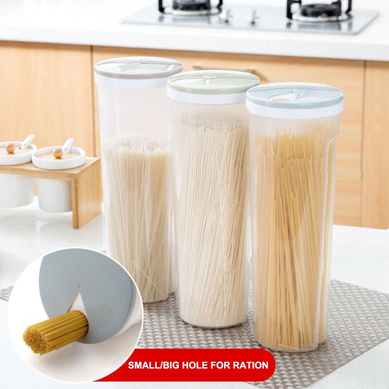 Multifunctional Spaghetti Box Tableware Noodle Box Moistureproof Plastic Storage Canister Kitchen Containers
Multifunctional Spaghetti Box Tableware Noodle Box Moistureproof Plastic Storage Canister Kitchen Containers