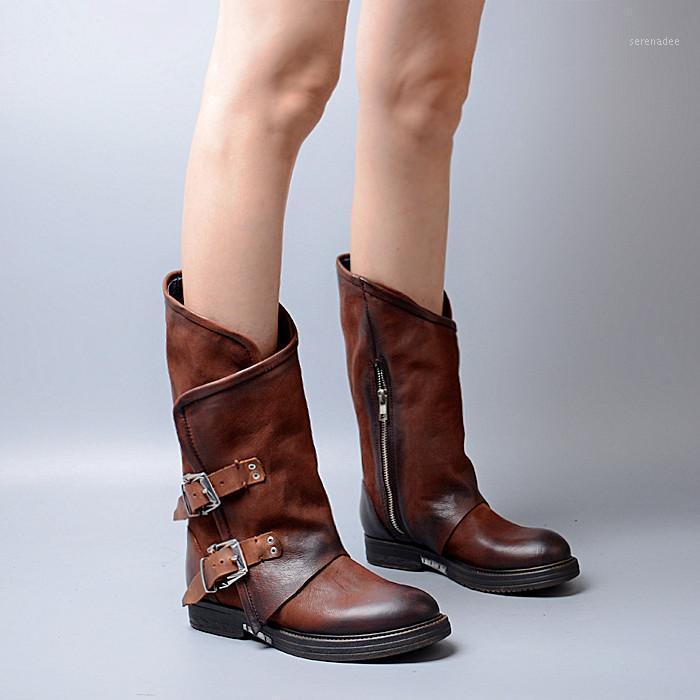 2020 Autumn New Round Toe Leather Boots Buckle Single Women Black Motorcycle Boot Female Low-heeled Australia Shoe Warm1
2020 Autumn New Round Toe Leather Boots Buckle Single Women Black Motorcycle Boot Female Low-heeled Australia Shoe Warm1