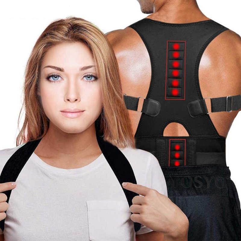 Brace Support Belt Adjustable Back Posture Corrector Clavicle Spine Back Shoulder Lumbar Posture Correction, Red initial level corset
Brace Support Belt Adjustable Back Posture Corrector Clavicle Spine Back Shoulder Lumbar Posture Correction, Red initial level corset