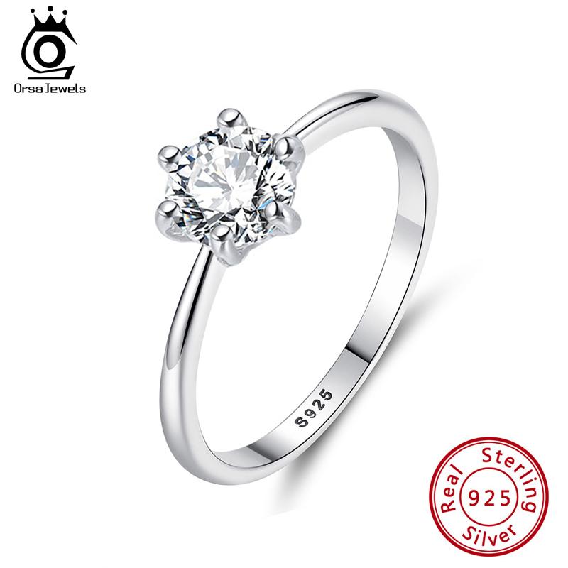 Cluster Rings ORSA JEWELS 925 Sterling Silver Ring For Women 2021 Arrival Cubic Zirconia Solitaire SR116
Cluster Rings ORSA JEWELS 925 Sterling Silver Ring For Women 2021 Arrival Cubic Zirconia Solitaire SR116