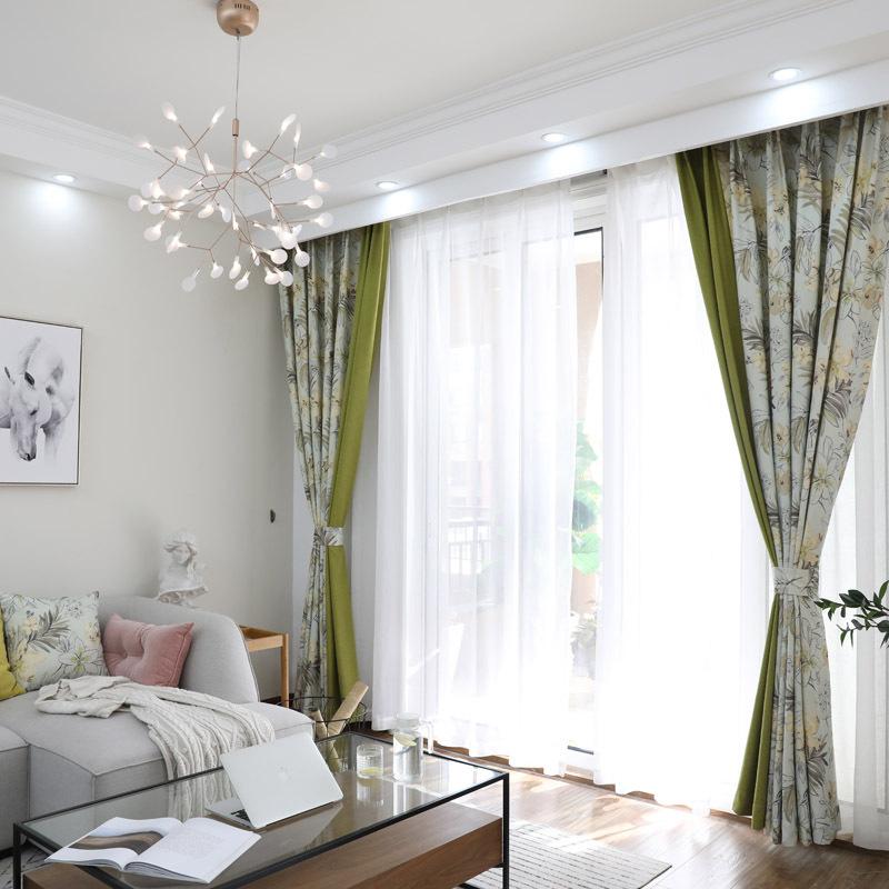 Rural American Abstract Printing Fog Blue Cotton and Shade Curtains for Living Dining Room Bedroom, Curtain
Rural American Abstract Printing Fog Blue Cotton and Shade Curtains for Living Dining Room Bedroom, Curtain