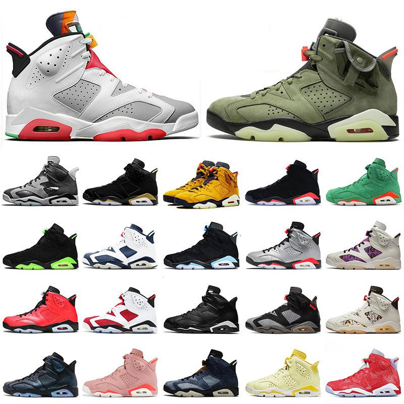 New travis scotts 6 6s Men Basketball Shoes alternate black cat UNC oreo trainers washed denim white infrared DMP sports Jumpman sneakers
New travis scotts 6 6s Men Basketball Shoes alternate black cat UNC oreo trainers washed denim white infrared DMP sports Jumpman sneakers