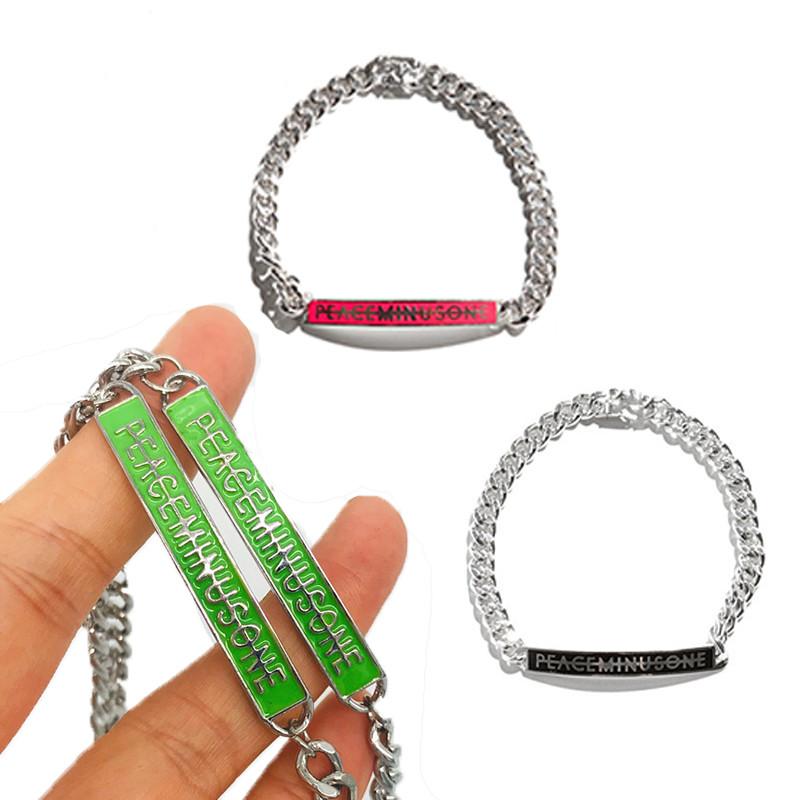 KPOP G-Dragon 3 Colors PEACEMINUSONE Metal Bracelets Fans Collection Birthday Party Gifts
KPOP G-Dragon 3 Colors PEACEMINUSONE Metal Bracelets Fans Collection Birthday Party Gifts