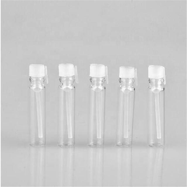 Cosmetic 1ml 2ml 3ml empty tube tester clear perfume glass sample attar vials bottle with plug/cap/stopper
Cosmetic 1ml 2ml 3ml empty tube tester clear perfume glass sample attar vials bottle with plug/cap/stopper