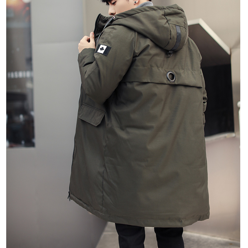 Long Parkas Winter Jacket Men New Warm Windproof Casual Outerwear Padded Cotton Coat Big Pockets High Quality Parkas Men T200319