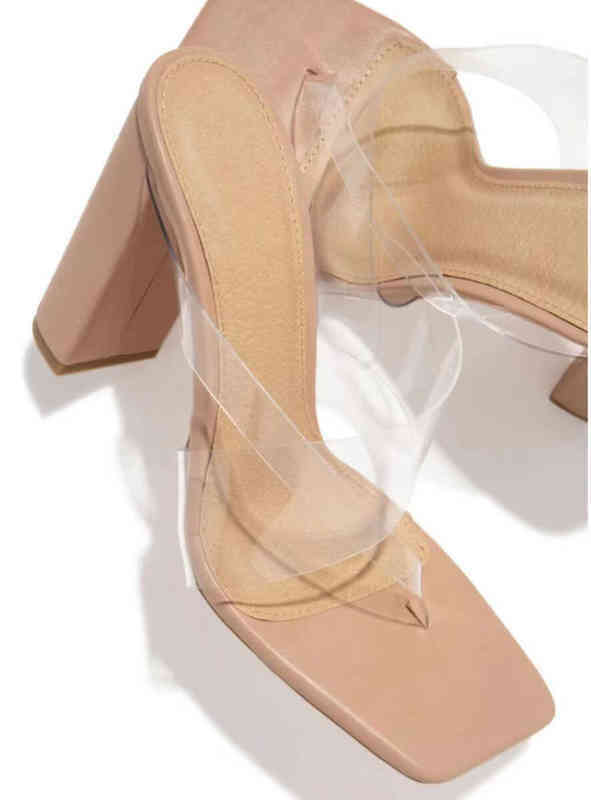 Plus Size Summer New Fashion Apricot Women Mules Heels Slippers Sandals Sexy Square Open-toed Heel High Shoes G220228, Beige
Plus Size Summer New Fashion Apricot Women Mules Heels Slippers Sandals Sexy Square Open-toed Heel High Shoes G220228, Beige