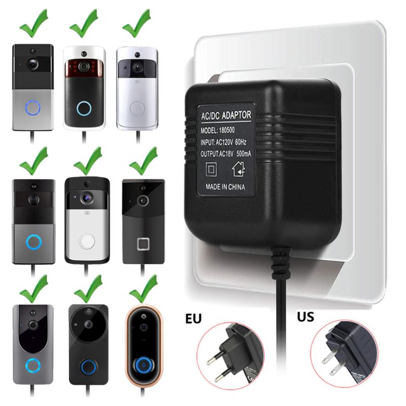 Wifi Doorbell Camera Power Adapter for IP Video Intercom Ring Wireless Doorbell 110V-240V Converter Adapter 18V AC Transformer
Wifi Doorbell Camera Power Adapter for IP Video Intercom Ring Wireless Doorbell 110V-240V Converter Adapter 18V AC Transformer