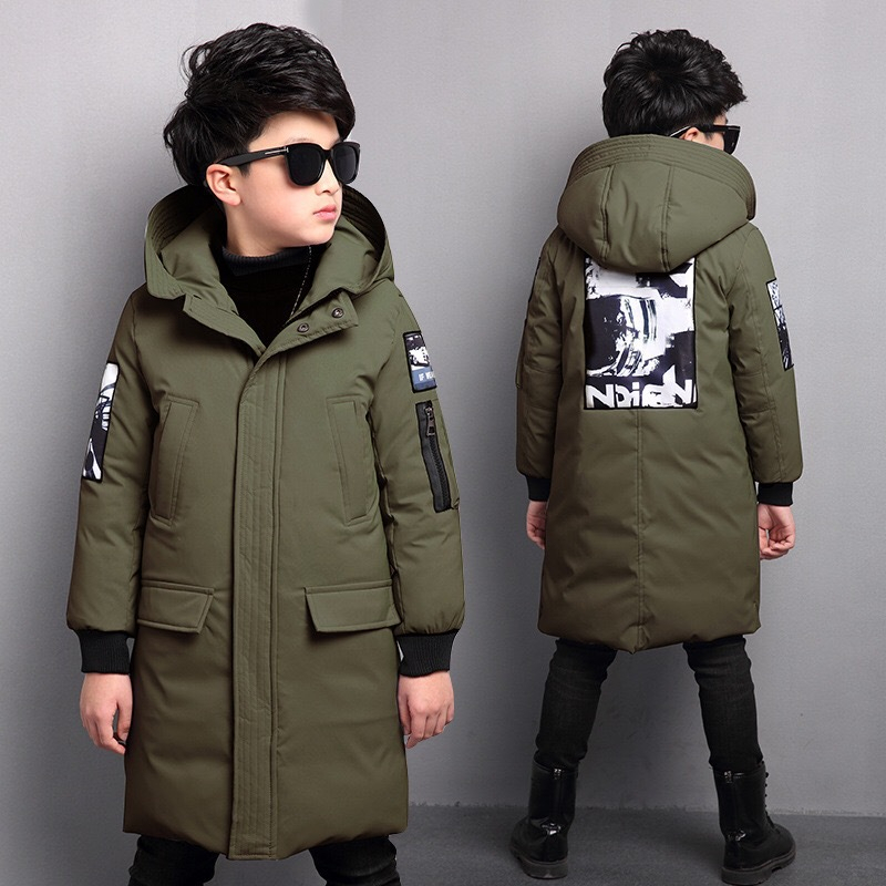 -30 degrees new boys winter jackets children clothing warm down jacket Hooded coat thicken outerwear kids parka clothes overcoat 201126