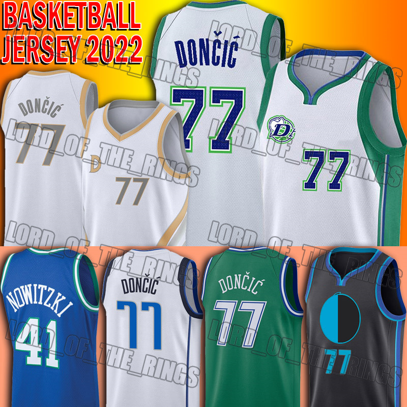 Luka 77 Basketball Doncic Jersey Throwback Dirk 41 Nowitzki Jerseys 2022 75th Anniversary Shirts
Luka 77 Basketball Doncic Jersey Throwback Dirk 41 Nowitzki Jerseys 2022 75th Anniversary Shirts