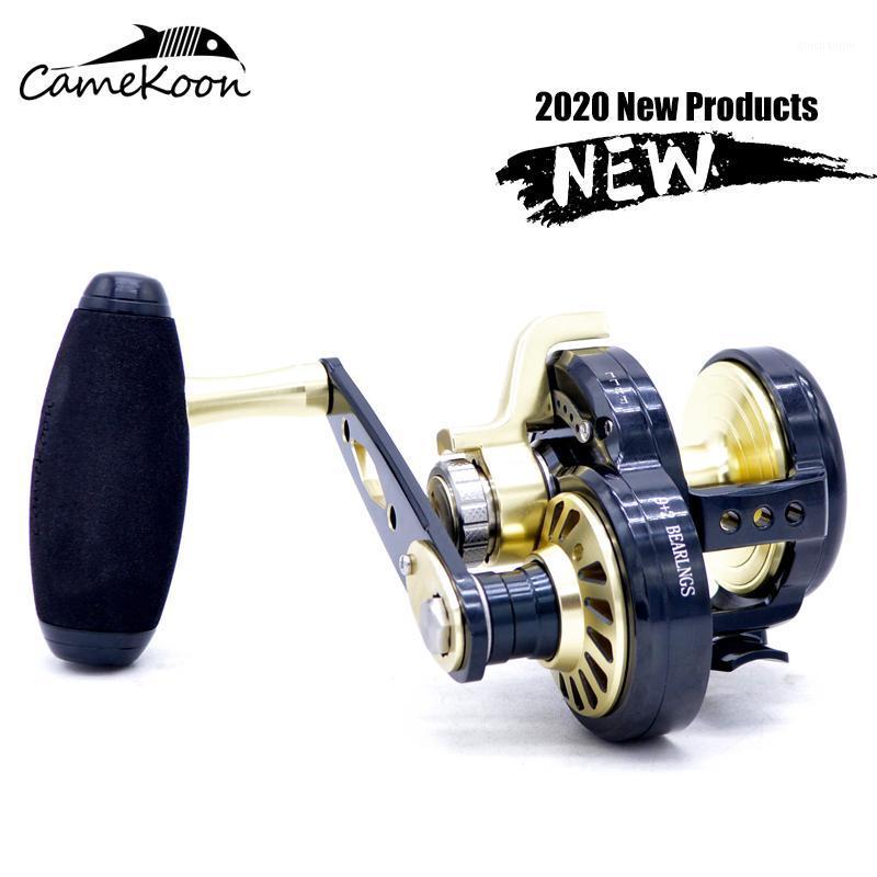 CAMEKOON saltwater fishing reel left/right handle slow Jigging wheels Trolling fishing wheel up to 32kg max drag all metal wheel1
CAMEKOON saltwater fishing reel left/right handle slow Jigging wheels Trolling fishing wheel up to 32kg max drag all metal wheel1