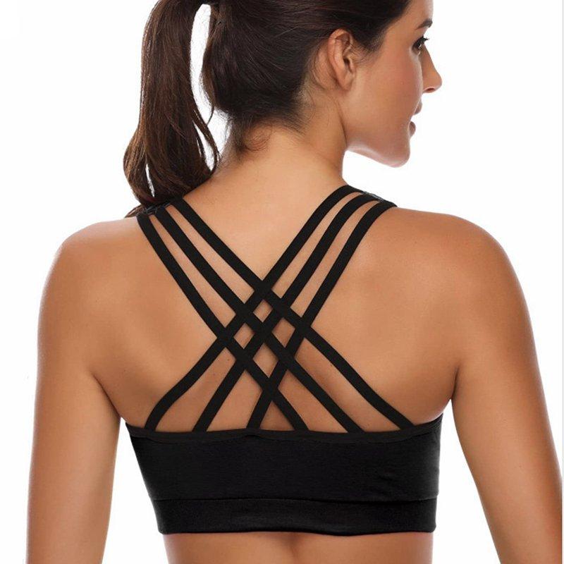 Shockproof Tank Tops Women Sports Yoga Push Up Gather Running Moisture Wicking Comfy Buttery Soft Breathable Quick Dry Bras, White
Shockproof Tank Tops Women Sports Yoga Push Up Gather Running Moisture Wicking Comfy Buttery Soft Breathable Quick Dry Bras, White