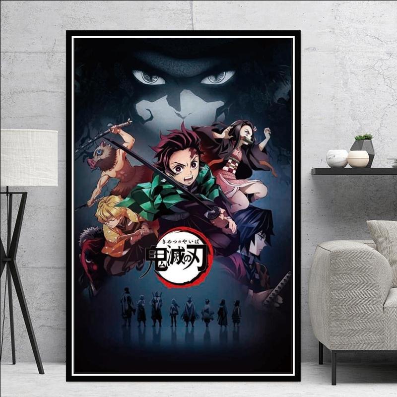 Japanese Anime Demon Slayer : Kimetsu no Yaiba Kamado Tanjirou Kamado Nezuko Canvas Posters Wall Hanging Pictures Home Decor
Japanese Anime Demon Slayer : Kimetsu no Yaiba Kamado Tanjirou Kamado Nezuko Canvas Posters Wall Hanging Pictures Home Decor