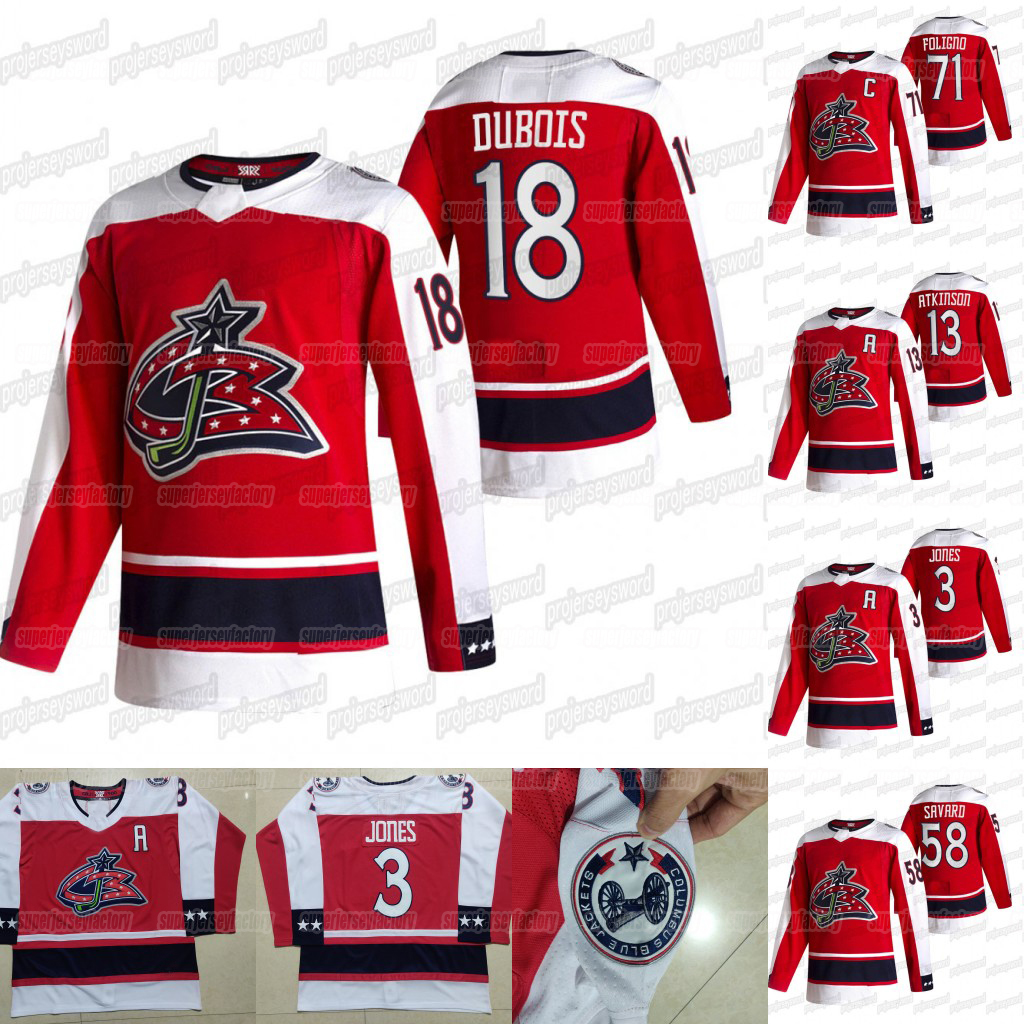 18 Pierre-Luc Dubois Columbus Blue Jackets 2021 Reverse Retro Jersey Nick Foligno Zach Werenski Seth Jones Cam Atkinson Jenner Mikko Koivu, Men s-xxxl
18 Pierre-Luc Dubois Columbus Blue Jackets 2021 Reverse Retro Jersey Nick Foligno Zach Werenski Seth Jones Cam Atkinson Jenner Mikko Koivu, Men s-xxxl
