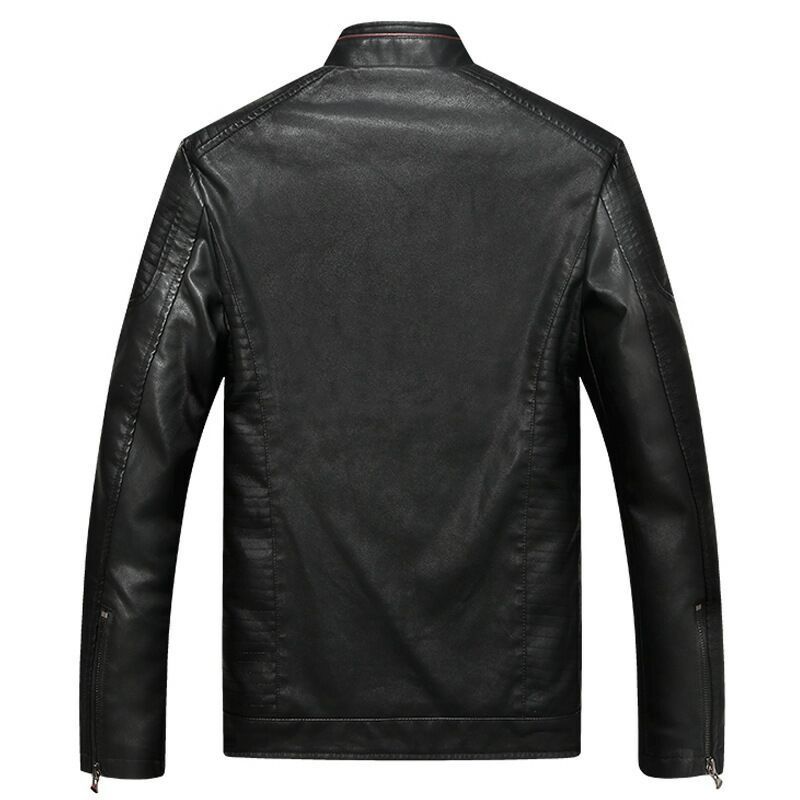 Faux Leather Jackets Men Classic Motorcycle Bike Cowboy Jacket Asian Size Winter Warm Coat Male Thick Coats 5XL High Quality 16 201120