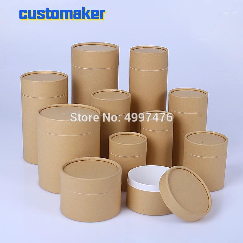 50pcs customized LOGO Kraft paper can gift can Dry fruit storage tank packaging boxes tins gift jar present pot1
50pcs customized LOGO Kraft paper can gift can Dry fruit storage tank packaging boxes tins gift jar present pot1