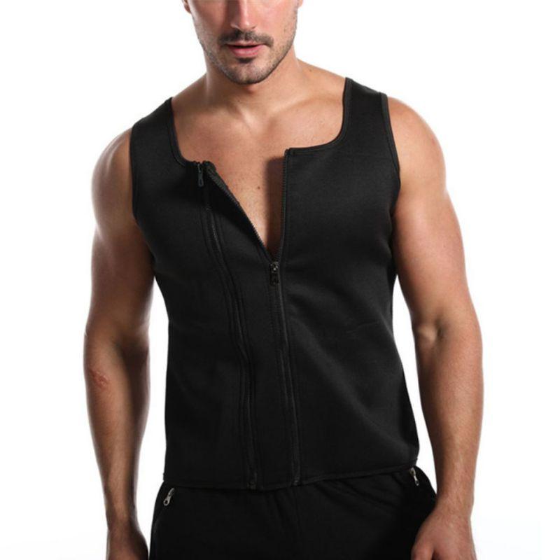 Sweat Vest Sleeveless Shirt Tank for Men Gyms Bodybuilding Workout Unique Two Zippers System Sports Fitness Top, As pic
Sweat Vest Sleeveless Shirt Tank for Men Gyms Bodybuilding Workout Unique Two Zippers System Sports Fitness Top, As pic