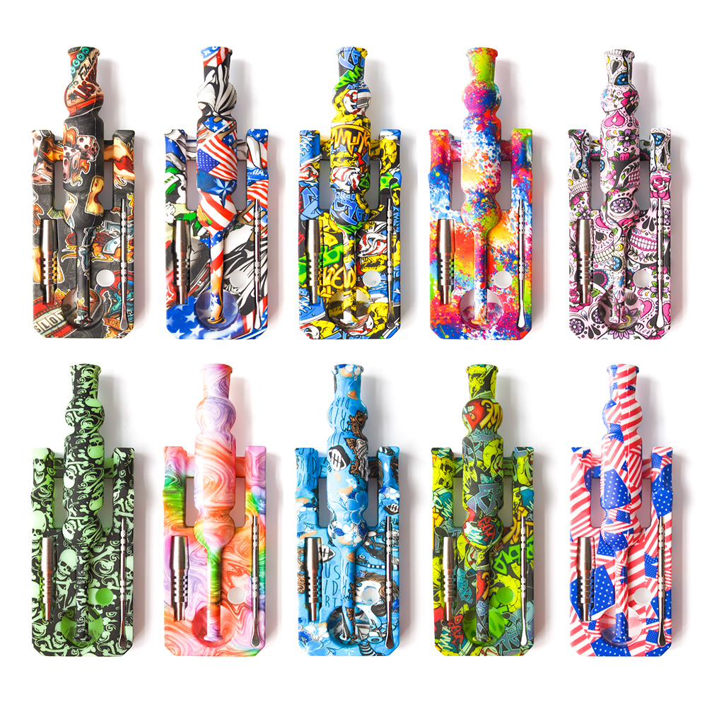 Printing Silicone Nectar Collector with 14mm joint Ti nail Nectar Collector Kit Oil Rig Glass bong Free Shipping
Printing Silicone Nectar Collector with 14mm joint Ti nail Nectar Collector Kit Oil Rig Glass bong Free Shipping