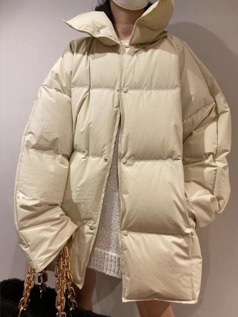 Women' Down & Parkas Winter White Duck Jacket Women Single Breasted Coat Female Thick Warm Long Oversize Puffer Outerwear, Short beige
Women' Down & Parkas Winter White Duck Jacket Women Single Breasted Coat Female Thick Warm Long Oversize Puffer Outerwear, Short beige