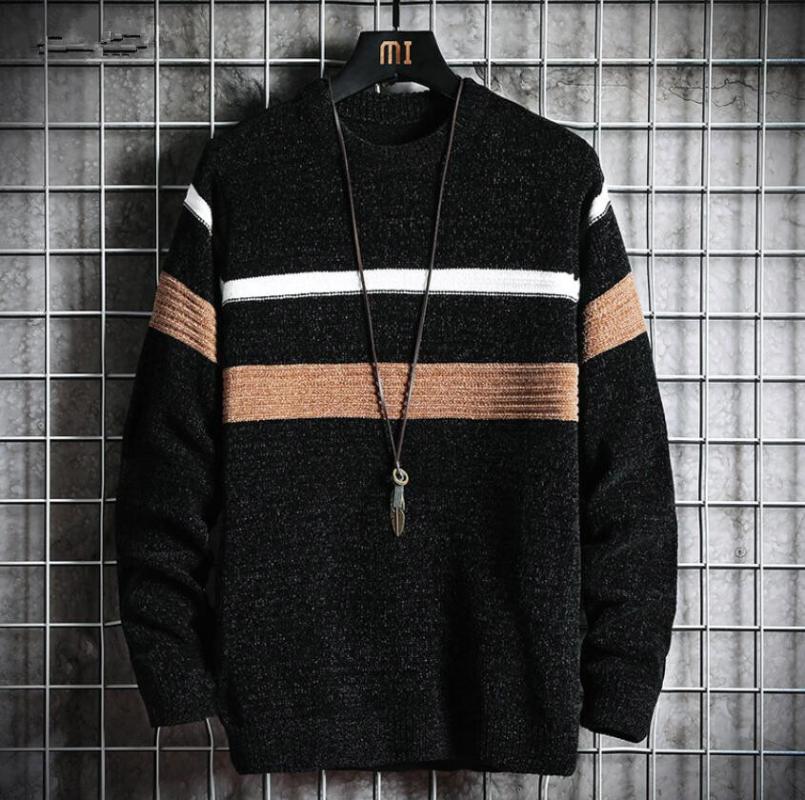 Men's Winter Warm Sweater Korean Streetwear Fashion Pullovers Sweater 2020 Autumn Graphic Printed Casual Male w1450, Khaki
Men's Winter Warm Sweater Korean Streetwear Fashion Pullovers Sweater 2020 Autumn Graphic Printed Casual Male w1450, Khaki
