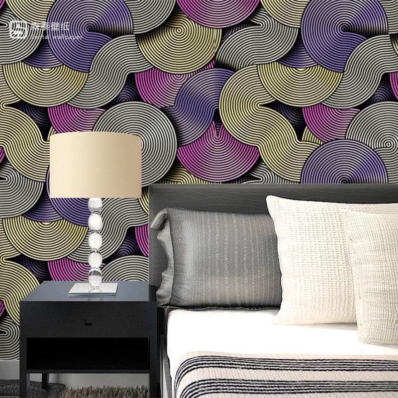 Personality Creative Abstract Geometric Spiral Modern Wallpaper Hotel KTV Box Ceiling Background Wall Paper, 170205
Personality Creative Abstract Geometric Spiral Modern Wallpaper Hotel KTV Box Ceiling Background Wall Paper, 170205