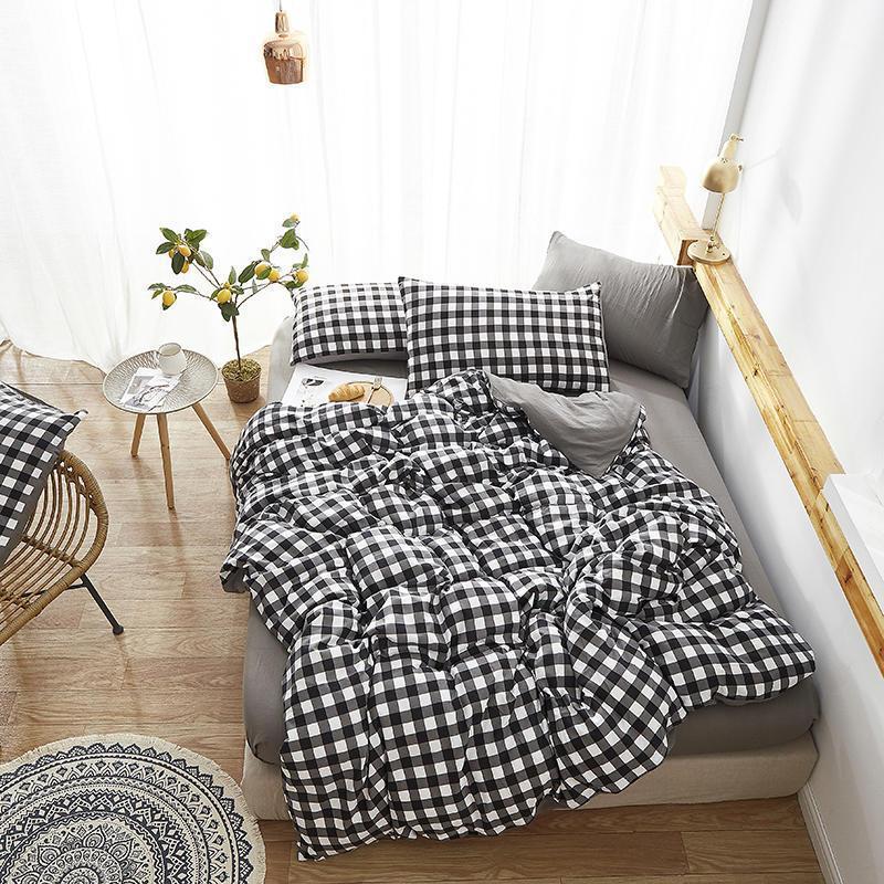 Home Textile Plaid Dot Printed 4pcs Girl Boy Kid Bed Cover Set Duvet Cover Adult Child Bed Sheet and Pillowcase Comforter Beddin1, Color10
Home Textile Plaid Dot Printed 4pcs Girl Boy Kid Bed Cover Set Duvet Cover Adult Child Bed Sheet and Pillowcase Comforter Beddin1, Color10