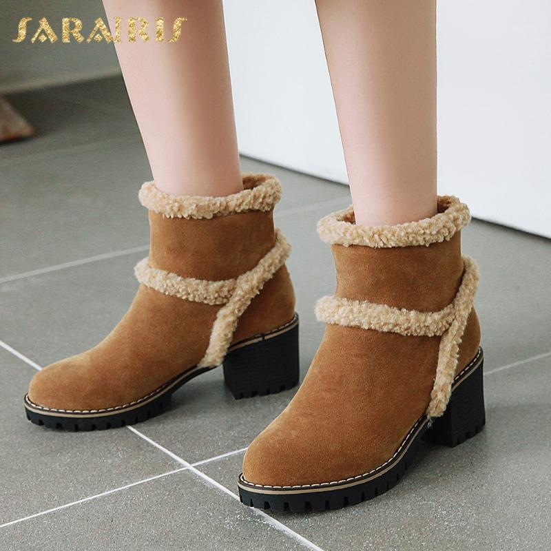 Sarairis New Design 2021 Thick Heels Work Bootie Shoes Ladies Warm Plush Platform Comfortable Trendy Dropship Boots Woman Shoes1, Beige
Sarairis New Design 2021 Thick Heels Work Bootie Shoes Ladies Warm Plush Platform Comfortable Trendy Dropship Boots Woman Shoes1, Beige