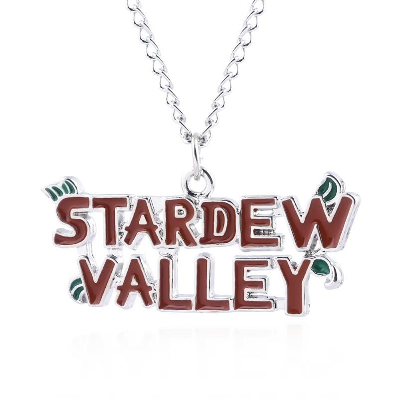 Game Star Dew Valley Letter Necklace Woman Man Red Art Letter Pendant Cosplay Jewelry Accessories Gift
Game Star Dew Valley Letter Necklace Woman Man Red Art Letter Pendant Cosplay Jewelry Accessories Gift