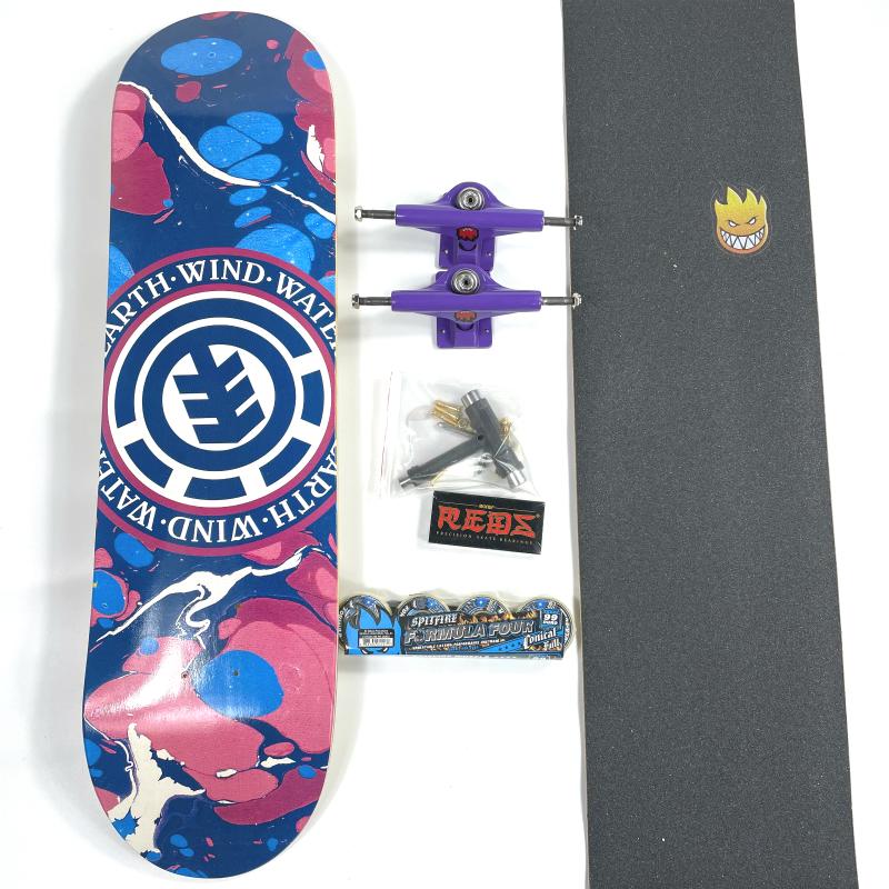 Skateboard Complete Set 8.0/8.125/8.25/8.375/8.5 Professional 7 Layers Of Canadian Maple Stain High Quality, Black
Skateboard Complete Set 8.0/8.125/8.25/8.375/8.5 Professional 7 Layers Of Canadian Maple Stain High Quality, Black