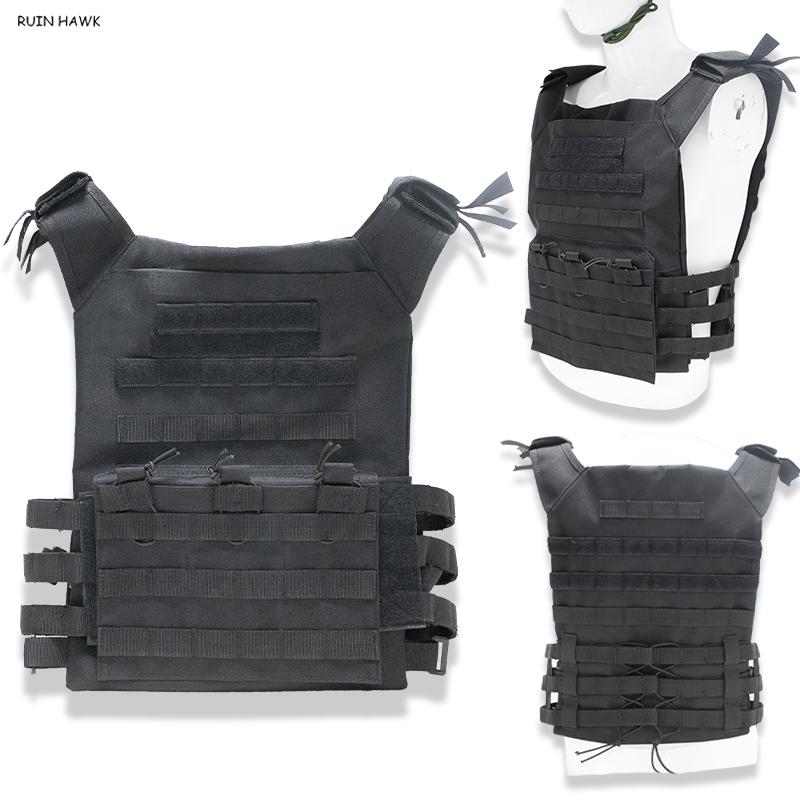 Large Size Tactical JPC Vest Assault Light Combat Vest Adjustable Army Molle Hunting Tactical Fashion, Black
Large Size Tactical JPC Vest Assault Light Combat Vest Adjustable Army Molle Hunting Tactical Fashion, Black