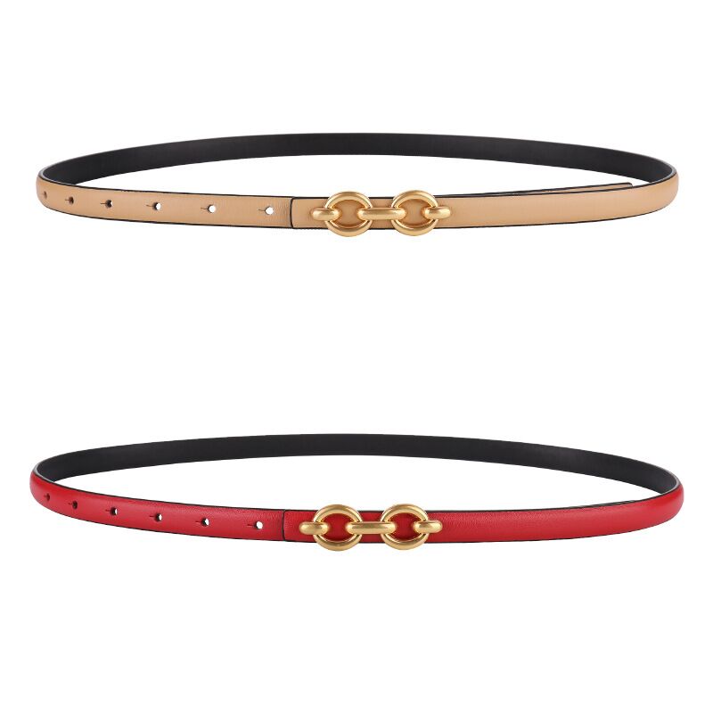 Fine leather belt full grain cow leather First layer of cowhide Female students leisure fashion alloy bucklebo, Other
Fine leather belt full grain cow leather First layer of cowhide Female students leisure fashion alloy bucklebo, Other