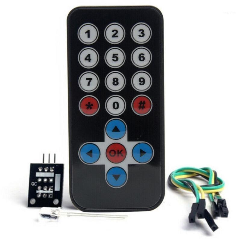 Infrared wireless remote control kit remote control robot module (remote + receiving board)1
Infrared wireless remote control kit remote control robot module (remote + receiving board)1