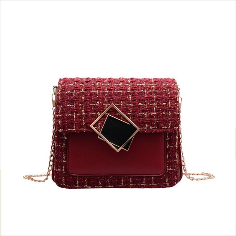 2021 new fashion women's leather bag spring and autumn crossbar shoulder bag check small square Nizi versatile chain foreign, Black
2021 new fashion women's leather bag spring and autumn crossbar shoulder bag check small square Nizi versatile chain foreign, Black