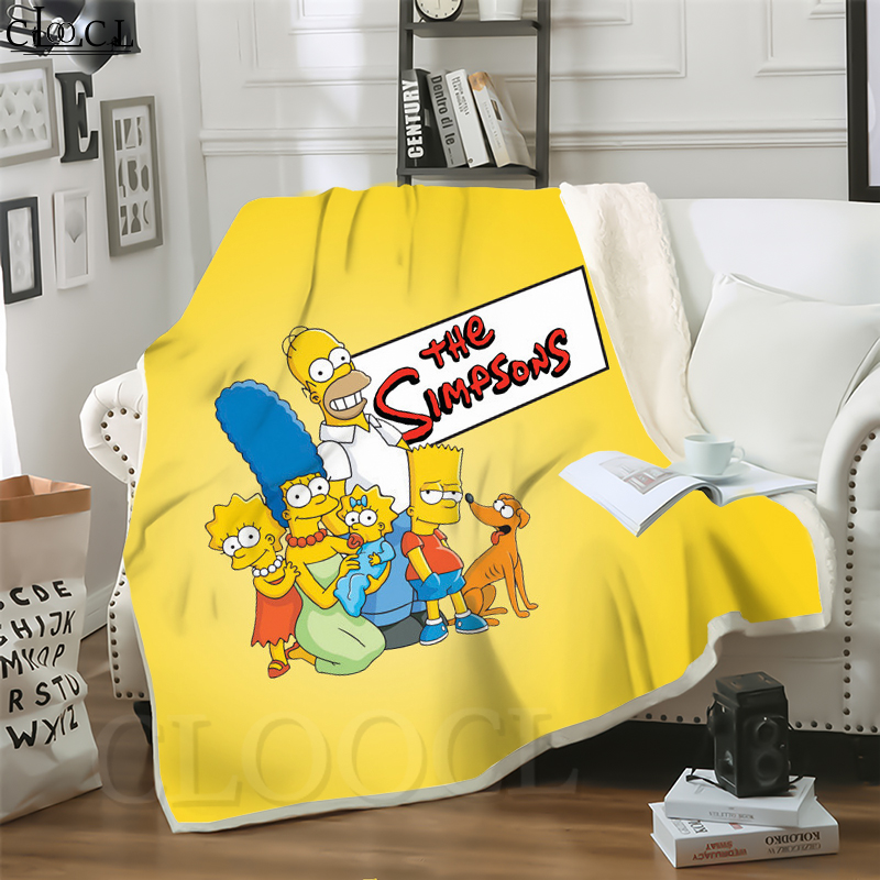 CLOOCL Hot Cartoons The Simpsons 3D Print Harajuku Air Conditioning Blanket Sofa Teens Bedding Throw Blankets Plush Quilt
CLOOCL Hot Cartoons The Simpsons 3D Print Harajuku Air Conditioning Blanket Sofa Teens Bedding Throw Blankets Plush Quilt